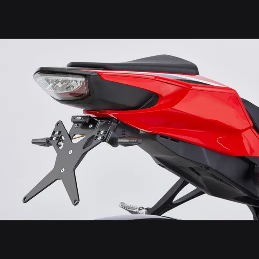 License plate holder - black for: HONDA CBR1000RR SC77