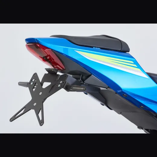 Kennzeichenhalter - schwarz Nummernschildhalter für: SUZUKI GSX-R 1000 R WDM0, GSX-R 1000 WDM0