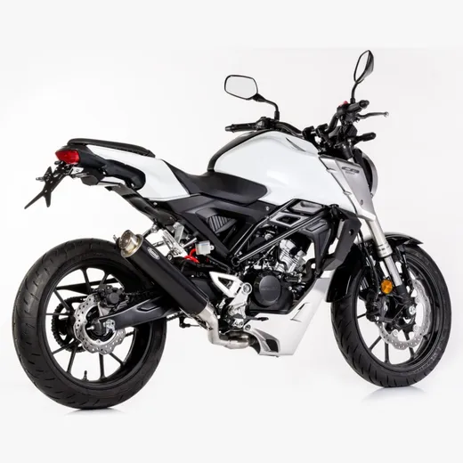 TEC One Komplettanlage - schwarz Auspuff für: HONDA CB125R JC79