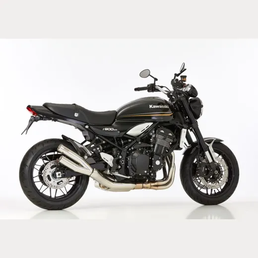 Pro 2 Retro slip on exhaust - silver for: KAWASAKI Z900 RS ZR900C