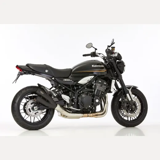 Pro 2 Retro slip on exhaust - matt black for: KAWASAKI Z900 RS ZR900C