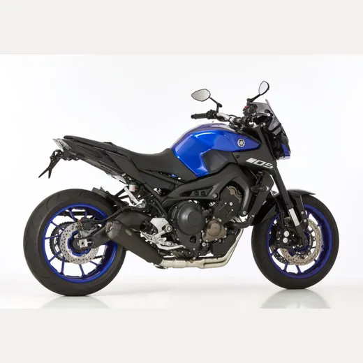 DSX-7 complete exhaust system - matt black for: YAMAHA MT-09 SP RN43, MT-09 RN43