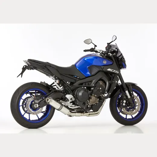 Supersport complete exhaust system - silver for: YAMAHA MT-09 SP RN43, MT-09 RN43