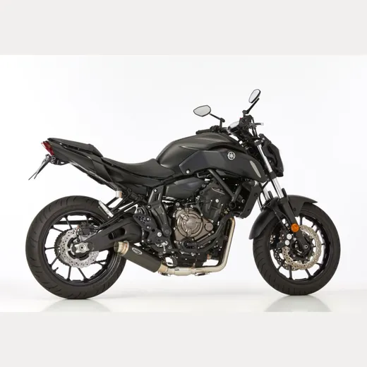 SRC 4 Komplettanlage Super Short Auspuff für: YAMAHA MT-07 RM17/RM18, MT-07 Motocage RM17/RM18
