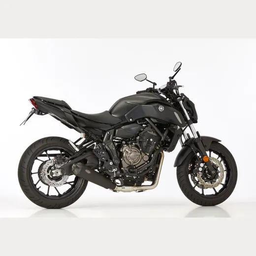 DSX-7 complete exhaust system - matt black for: YAMAHA MT-07 Motocage RM04, MT-07 RM04