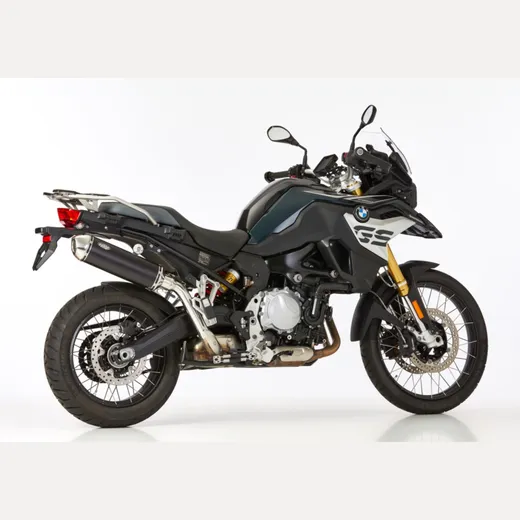 DSX-5 slip on exhaust - black for: BMW F 850 GS Adventure 4G85, F 750 GS 4G85