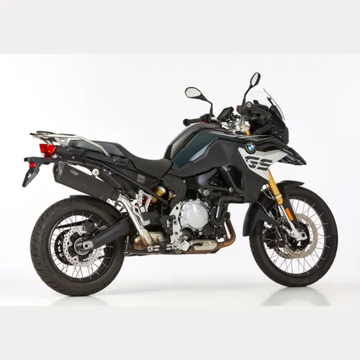 DSX-10 slip on exhaust - matt black for: BMW F 850 GS Adventure 4G85, F 750 GS 4G85