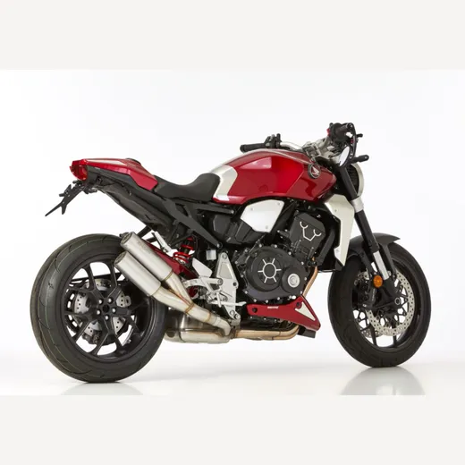 Track Raw slip on exhaust - silver for: HONDA CB1000R SC80