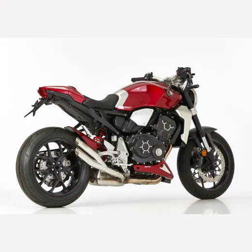 Pro 2 slip on exhaust - silver for: HONDA CB1000R SC80