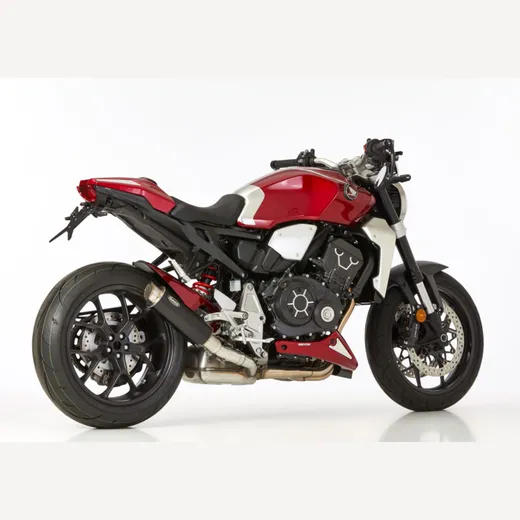 TEC One Slip on Ersatzdämpfer Super Short - schwarz Auspuff für: HONDA CB1000R SC80
