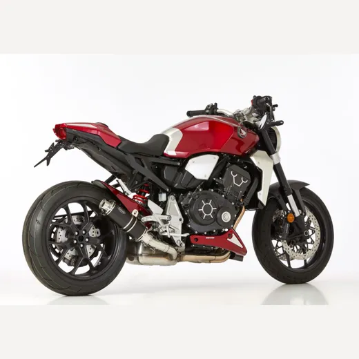 Supersport Slip on Ersatzdämpfer Super Short - schwarz Auspuff für: HONDA CB1000R SC80