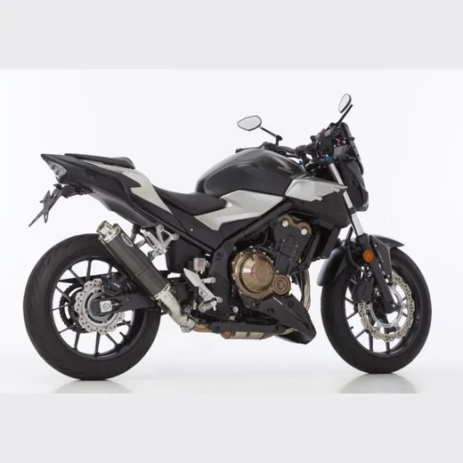 Supersport Slip on Ersatzdämpfer Auspuff für: HONDA CB500X PC64, CBR500R PC62