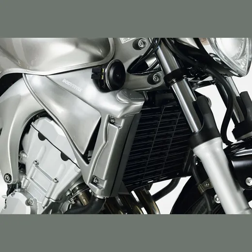Radiator side cover - unpainted for: YAMAHA FZ6 RJ14, FZ6 S2 RJ14