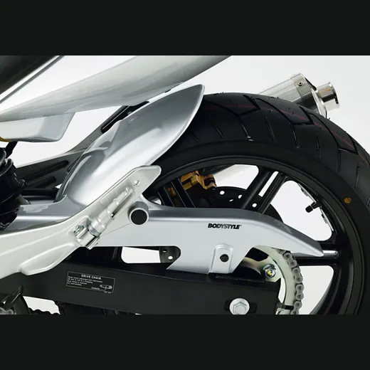 Rear hugger - black for: HONDA CBF600S PC43, CBF600N PC43