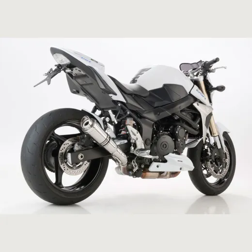 SP Slip on Ersatzdämpfer Super Short - silber Auspuff für: SUZUKI GSR 750 C5