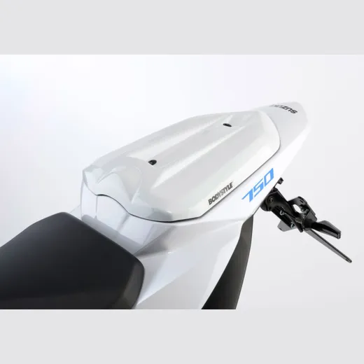 Sitzkeil - schwarz Keilkissen für: SUZUKI GSR 750 C5