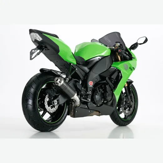 Supersport Slip on Ersatzdämpfer Super Short Auspuff für: KAWASAKI ZX-10R ZXT00E/F