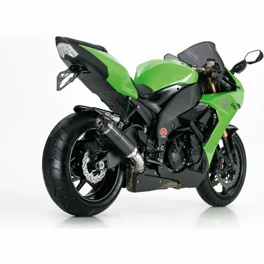 Street GP Slip on Ersatzdämpfer Super Short Auspuff für: KAWASAKI ZX-10R ZXT00E/F