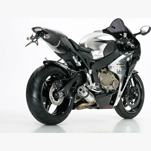Supersport Slip on Ersatzdämpfer Super Short - silber Auspuff für: HONDA CBR1000RR SC59