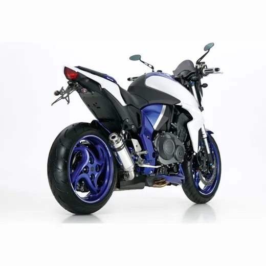 Supersport Slip on Ersatzdämpfer Super Short - silber Auspuff für: HONDA CB1000R SC60