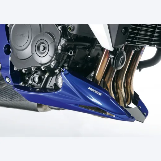 Bugspoiler - grau-matt/gold Unterfahrschutz für: HONDA CB1000R SC60
