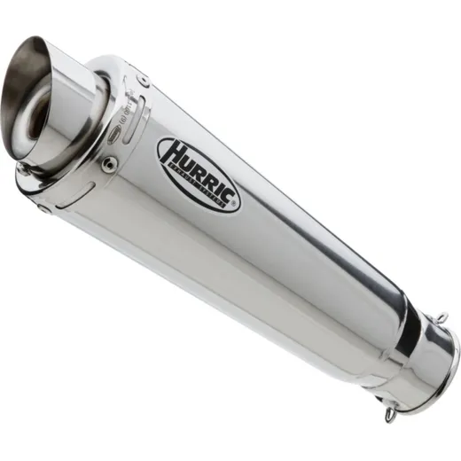 SP slip on exhaust - silver for: KAWASAKI ZX-9R ZX900EF