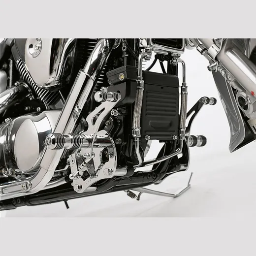 Round Style forward control kit - silver for: SUZUKI VL 1500 Intruder LC WVAL