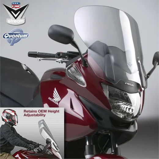 Windshield VStream Frontscheibe für: HONDA NTV700 Deauville RC52/RC59