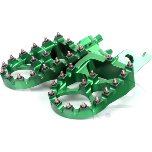 footpegs Set green Accossato
