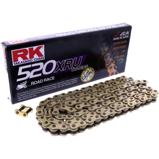 RK UW-RING Kette Gold 520XRU/120 offen mit Nietschloss