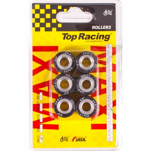 9 Gr. Variatorrollenkit 20x17 6PZ Top Racing