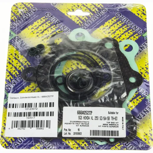 Gasket set, for: Honda XL 250 / 666A252TP