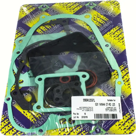 Gasket set, for: Yamaha DT/RD 125 / 990A125FL