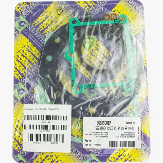 Top gasket set, for: Honda CR 500500 / 666A508TP