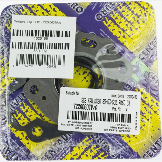 cylinder gasket set for Kawasaki KX 60 / 722A060TP/A