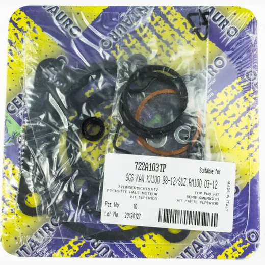 cylinder gasket set for Kawasaki KX 100 / 722A103TP