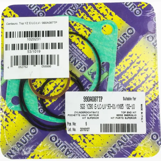 cylinder gasket set for Yamaha YZ 80 E/LC/LV / 990A087TP