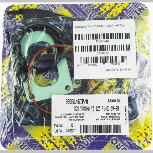 cylinder gasket set for Yamaha YZ 125 F1/G1 / 990A146TP/A