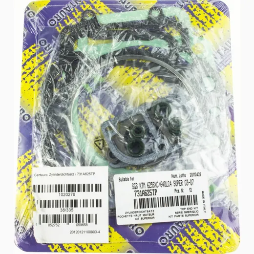 Cylinder gasket set, for: KTM / 731A625TP