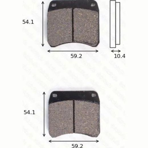 disk brake pads MCB 99 ABE approved