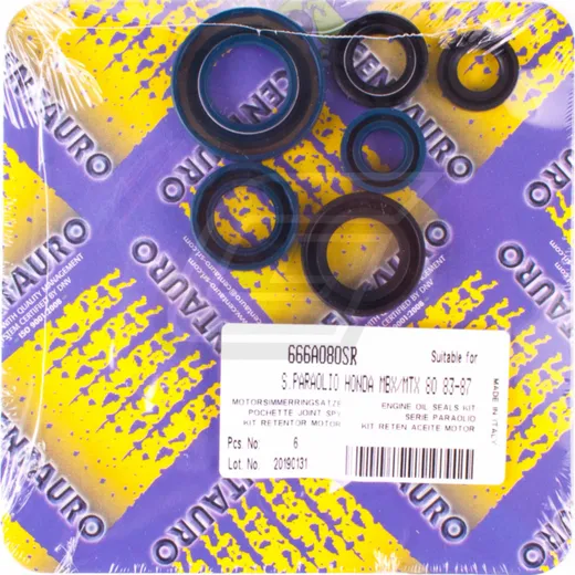 Centauro motor oil seal set for: Honda MBX/MTXR/NS1 80/75 80 / 666A080SR