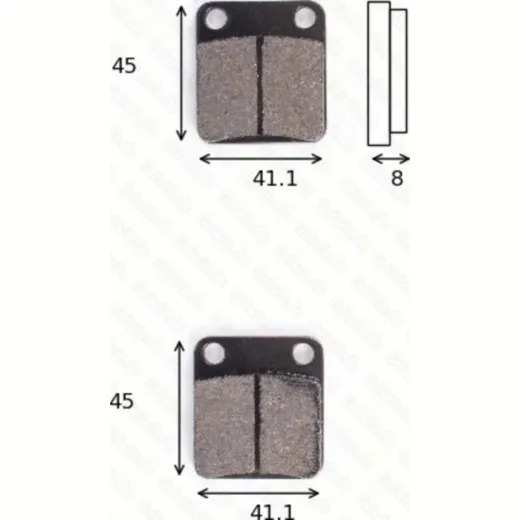 disk brake pads MCB 510 SI ABE approved