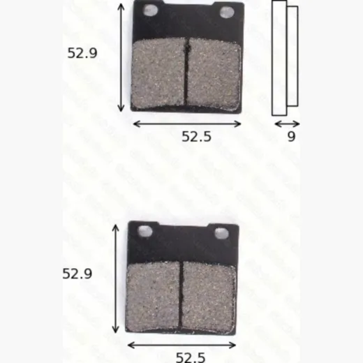 disk brake pads MCB 531 SH ABE approved