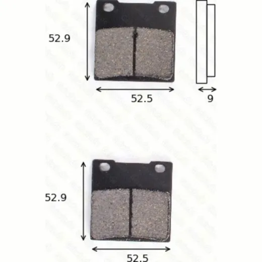 Bremsklötze Scheibenbremsbeläge MCB 531 mit ABE