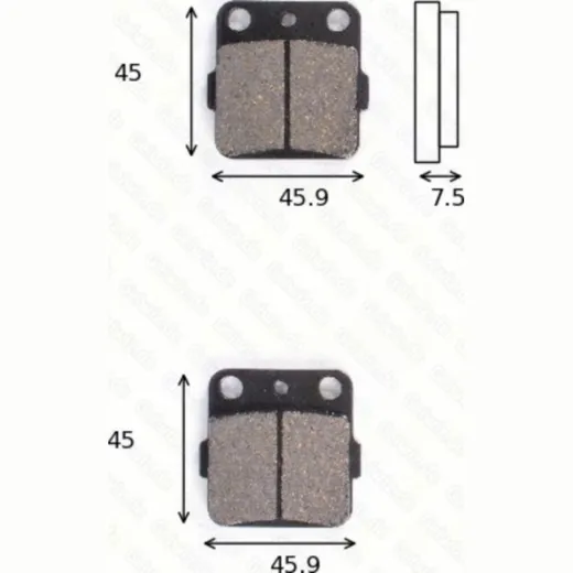 Bremsklötze Scheibenbremsbeläge MCB 561 SI mit ABE