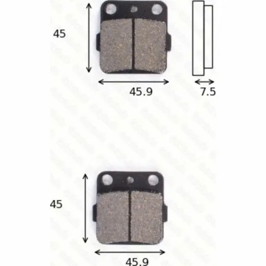 Disc brake pads MCB 561 homologated