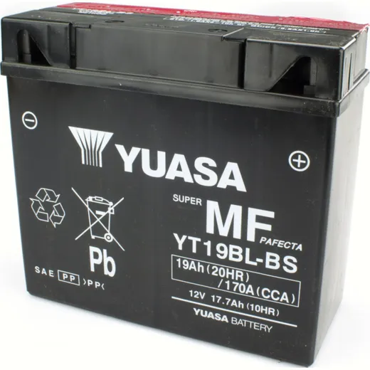 YT19BL-BS DIN51913 for: AGM-battery 12V/19AH 186x82x171mm