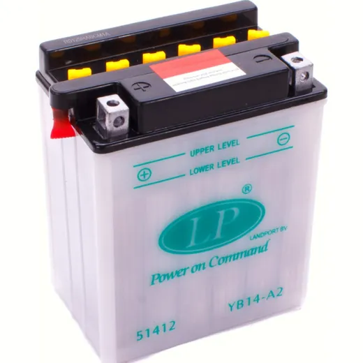YB14-A2 DIN51412 12V 14AH Dry-Batterie 134x89x164mm