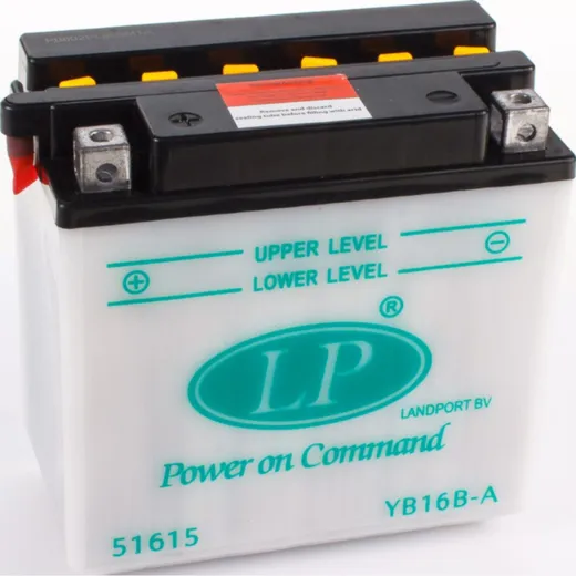 YB16B-A 12V/16AH DIN51615 Dry-Batterie 160x90x158mm