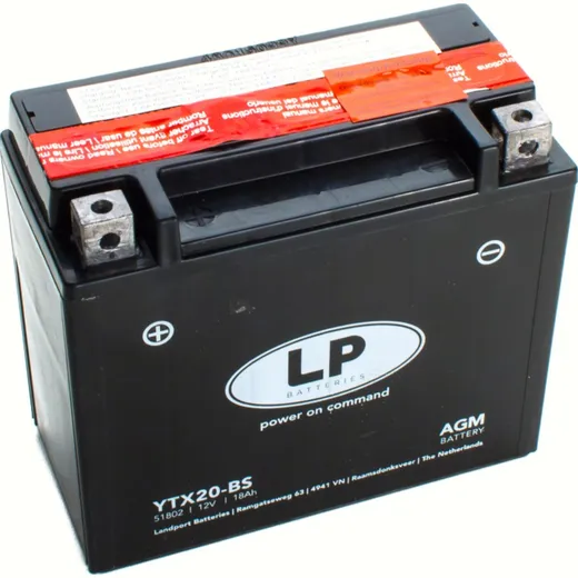 YTX20-BS DIN51892 for: AGM-battery 175x87x155mm 1088094L